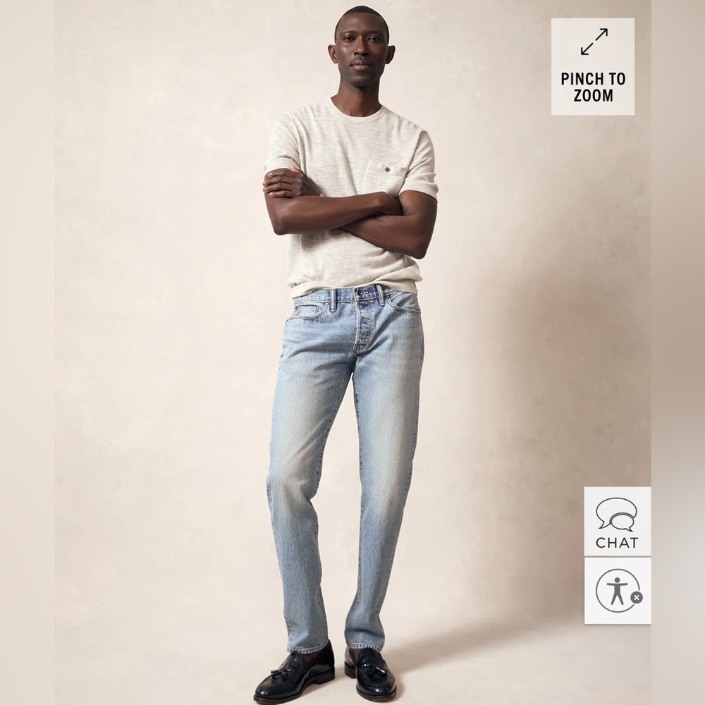 HUCKBERRY FLINT AND TINDER SLIM FIT JEANS